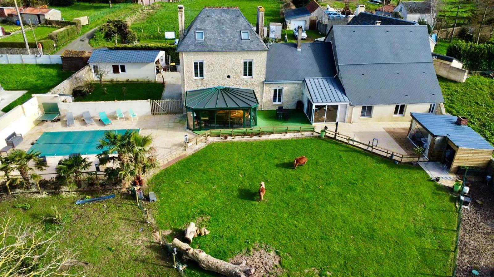 Gite Isigny Omaha Saint-Germain-du-Pert Dış mekan fotoğraf
